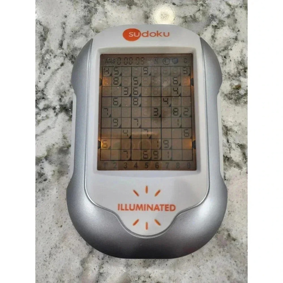 Techno Source Other - 2006 Sudoku Illuminated Handheld Electronic Game Techno Source Tested Working